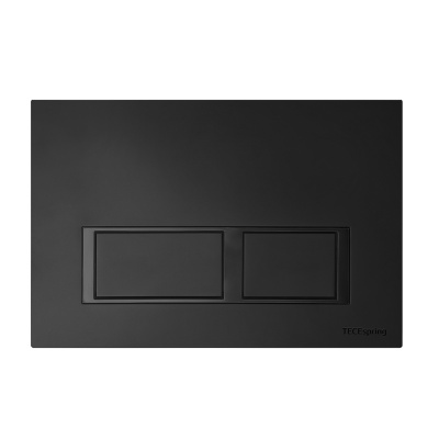 TECE S955204 Инсталляция в комплекте с черной матовой пластиковой панелью (кнопкой) смыва TECEspring V и застенным модулем TECEspring для подвесного унитаза