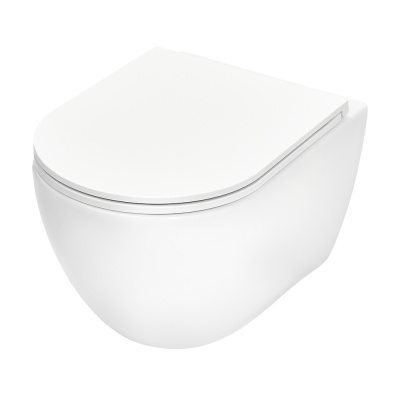 TECE K440407WCP Инсталляция TECEbase 2.0 в комплекте с черной матовой панелью (кнопкой) смыва TECEnow и унитазом TECEspring R
