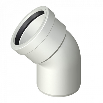 Отвод, серия 3S 45°