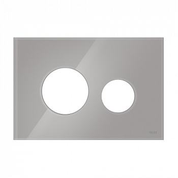 TECE 9240616 Стеклянная лицевая панель смыва для унитаза TECEloop modular, стекло титан
