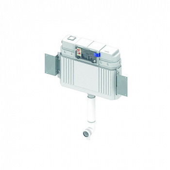 ТЕСЕ 9041008 Cмывной бачок для напольного унитаза TECE Uni  с монтажной пластиной, высота 1060 мм