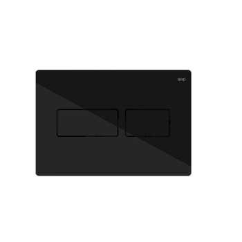 Панель смыва RIVO Touch lux Черный глянцевый (glossy BLACK)