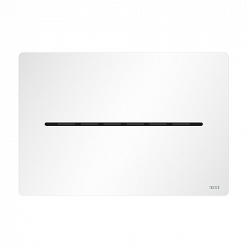 TECE 9240463 Металлическая панель (кнопка) смыва для унитаза TECEsolid с бесконтактной активацией, батарея 6 В, белый матовый