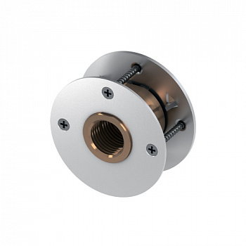 ТЕСЕ 708705 Сквозное присоединение фланцевое TECEflex с зажимным кольцом, бронза