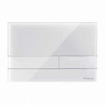 TECE S240850 Акриловая панель (кнопка) смыва для унитаза TECEspring square, белая