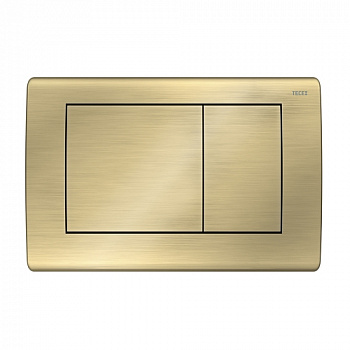 TECE 9240366 Металлическая панель (кнопка) смыва для унитаза TECEplanus, состаренная латунь