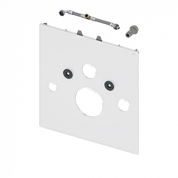 Нижняя стеклянная панель TECElux для установки унитазов-биде (TOTO, Geberit), белая, 9650101