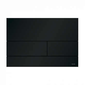ТЕСЕ 9240833 Металлическая панель (кнопка) смыва для унитаза TECEsquare II, черная матовая