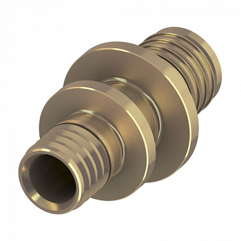 ТЕСЕ 766504 Соединение труба-труба редукционное TECEflex 25 x 16, латунь