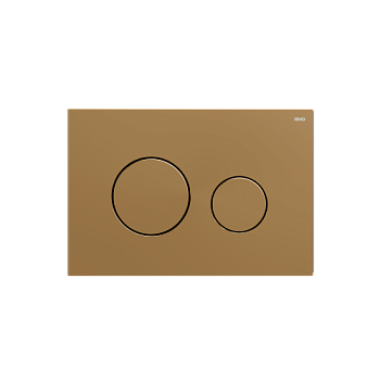 Панель смыва RIVO Touch neo Латунь матовая (matte BRASS)