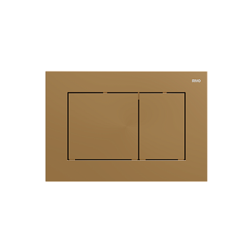 Панель смыва RIVO Touch line Латунь матовая (matte BRASS)