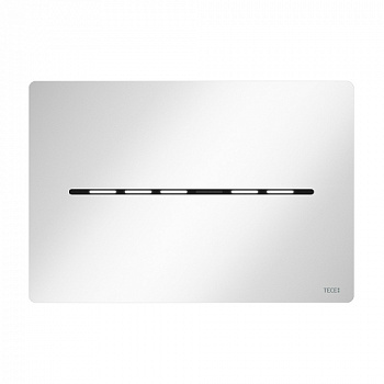 TECE 9240462 Металлическая панель (кнопка) смыва для унитаза TECEsolid с бесконтактной активацией, батарея 6 В, белый глянцевый