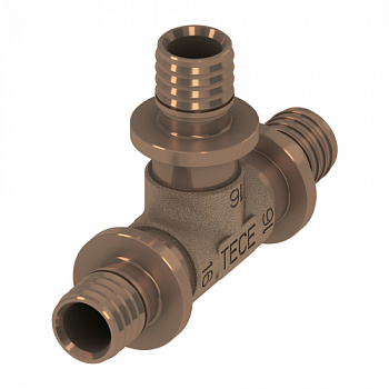 ТЕСЕ 710120 Тройник TECEflex 20 x 20 x 20, бронза