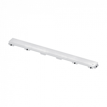 Стеклянная панель TECEdrainline для душевого канала, прямая, стекло белое, 900 мм, 600991