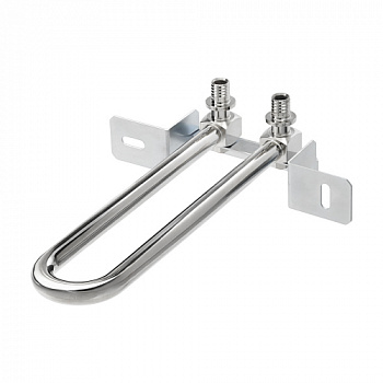 Монтажный узел TECEspring AX для подключения радиаторов, настенный, никелированный