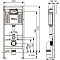 TECE K440407WCP Инсталляция TECEbase 2.0 в комплекте с черной матовой панелью (кнопкой) смыва TECEnow и унитазом TECEspring R