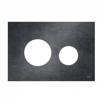 TECE 9240675 Сланцевая лицевая панель смыва для унитаза TECEloop modular, плитка сланцевая