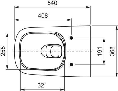 Унитаз ТЕСЕпео с крышкой-сиденьем