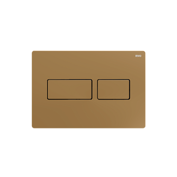 Панель смыва RIVO Touch lux Латунь матовая (BRASS)