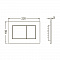 TECE K440407WCP Инсталляция TECEbase 2.0 в комплекте с черной матовой панелью (кнопкой) смыва TECEnow и унитазом TECEspring R